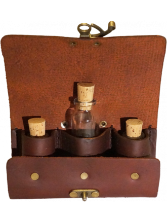 Bottlebag for 3 Bottles with Metal Lock Produktbild